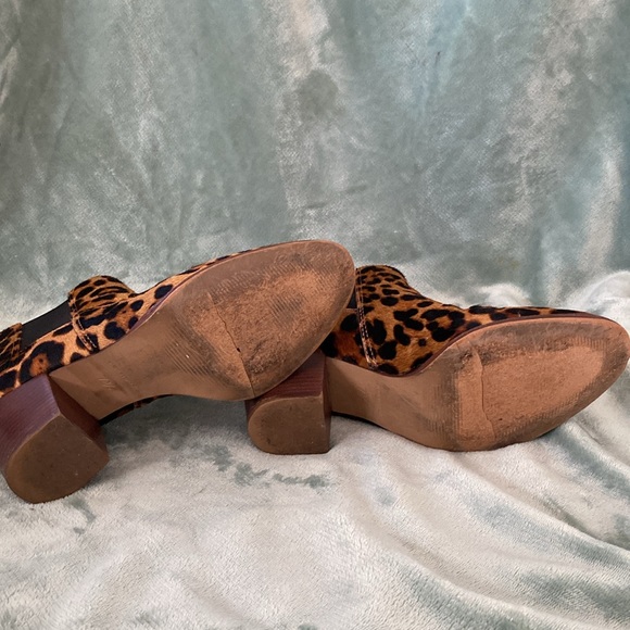 The Regan Boot by Madewell - Faux Leopard Calf Fur Women’s Size 7.5 - Picture 4 of 9